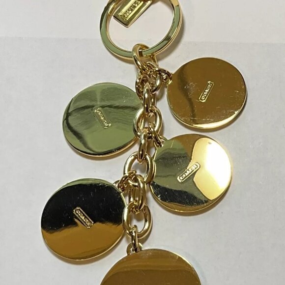 NWOT'S Coach Oversized / Jumbo Snaphead Bag Charm / Keychain / Key Ring - Rare - Picture 6 of 6
